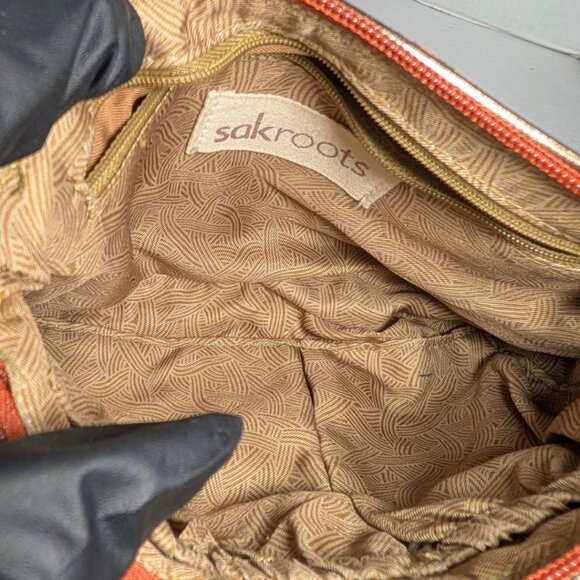 4 Crossbody Purse Bundle - Dooney Relic Sakroots Lily Bloom Floral Pink Red - Picture 15 of 16